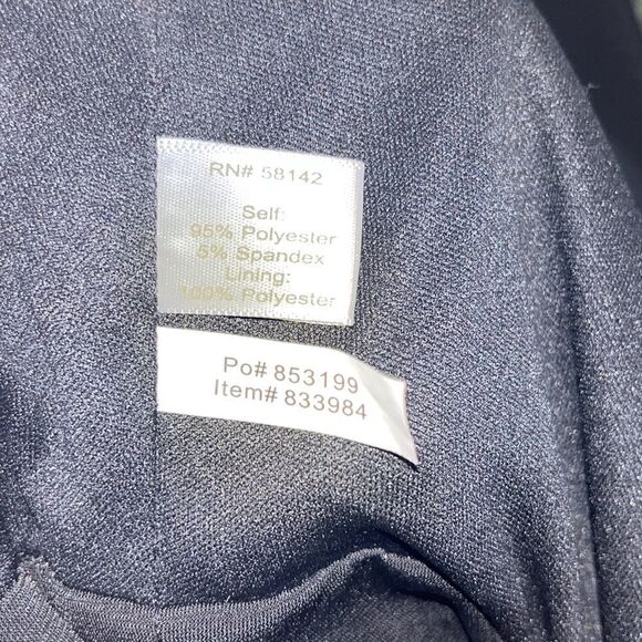 Boston Proper Faux Wrap Surplus Dress - Picture 5 of 5